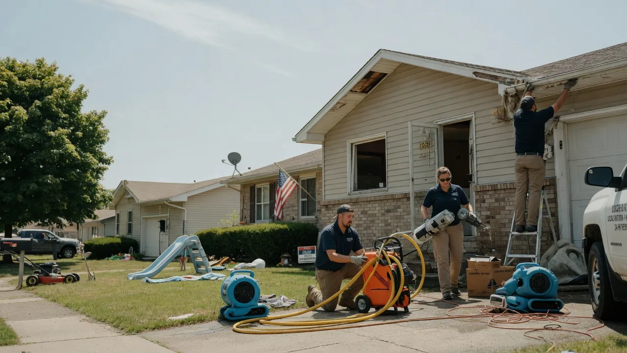 Water Damage Restoration in Farmland, IN near me